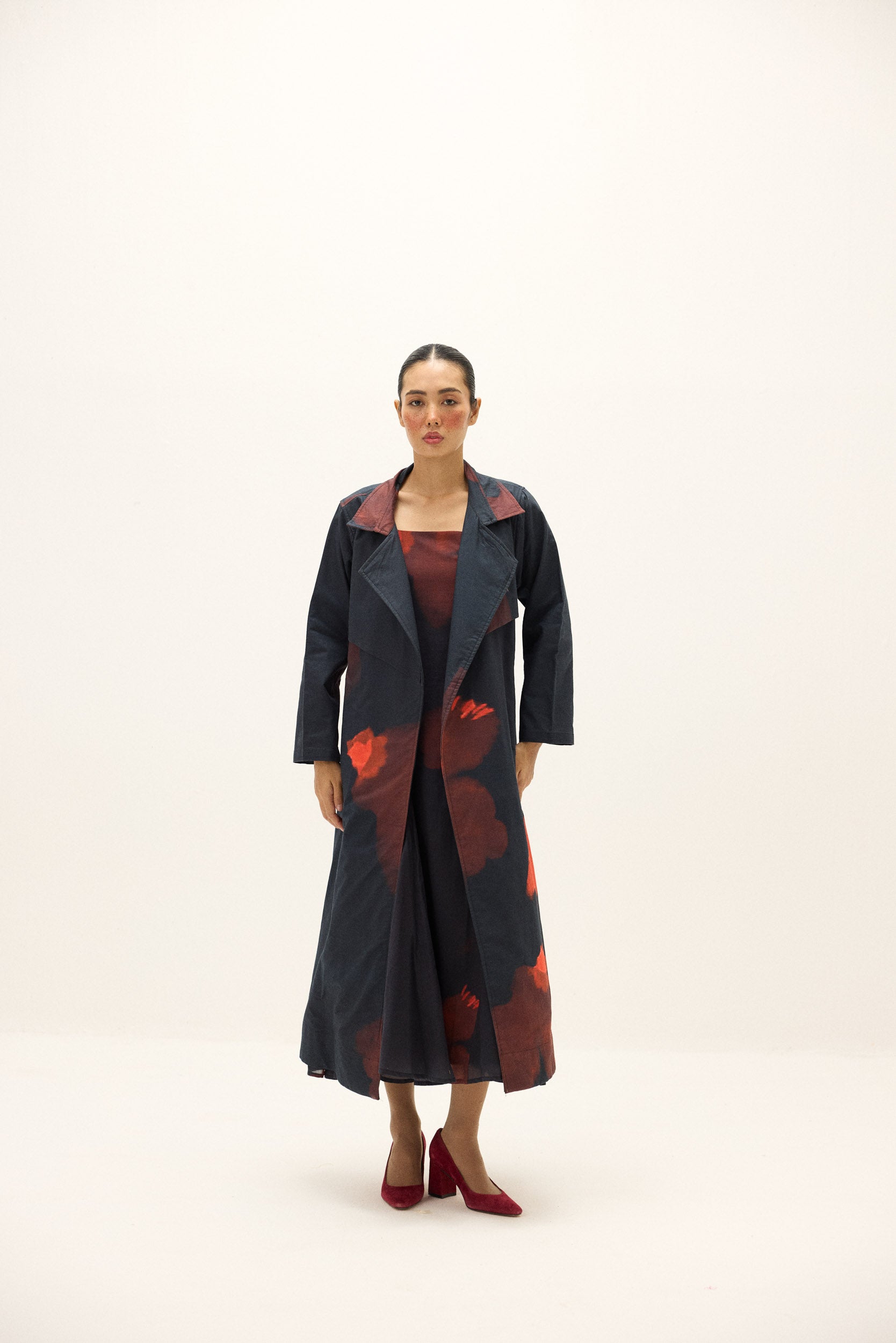 Rouge Trench Coat