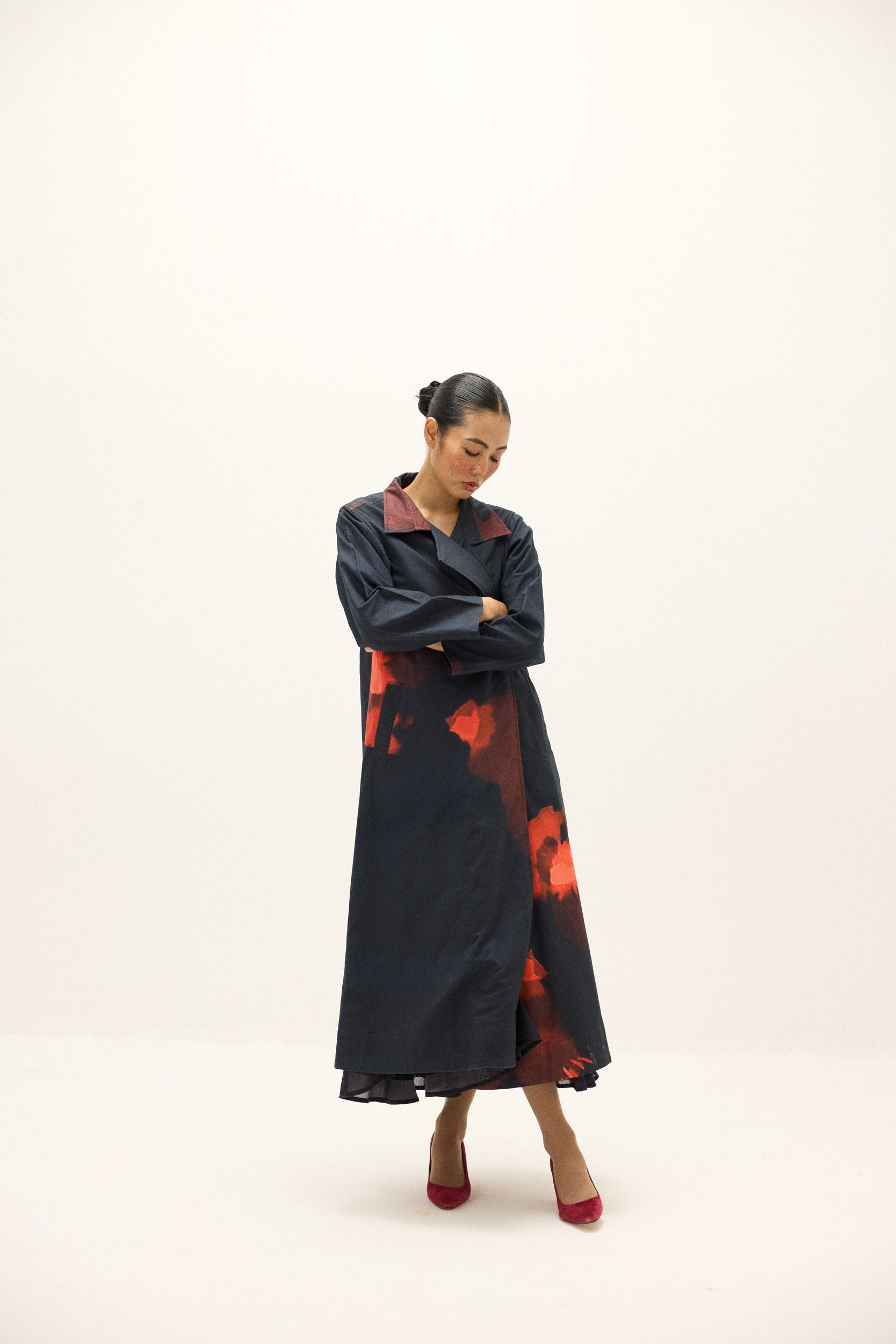 Rouge Trench Coat