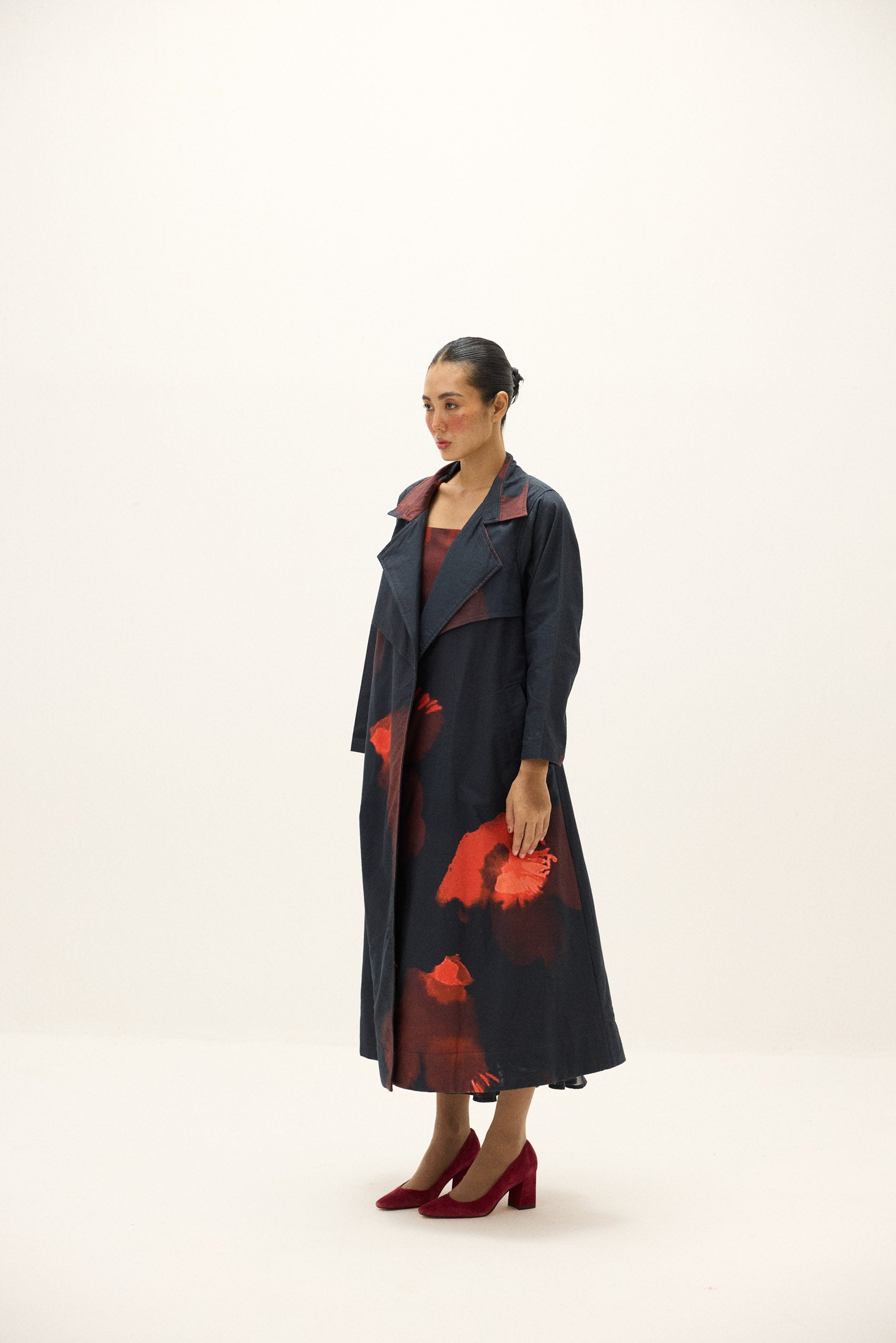 Rouge Trench Coat