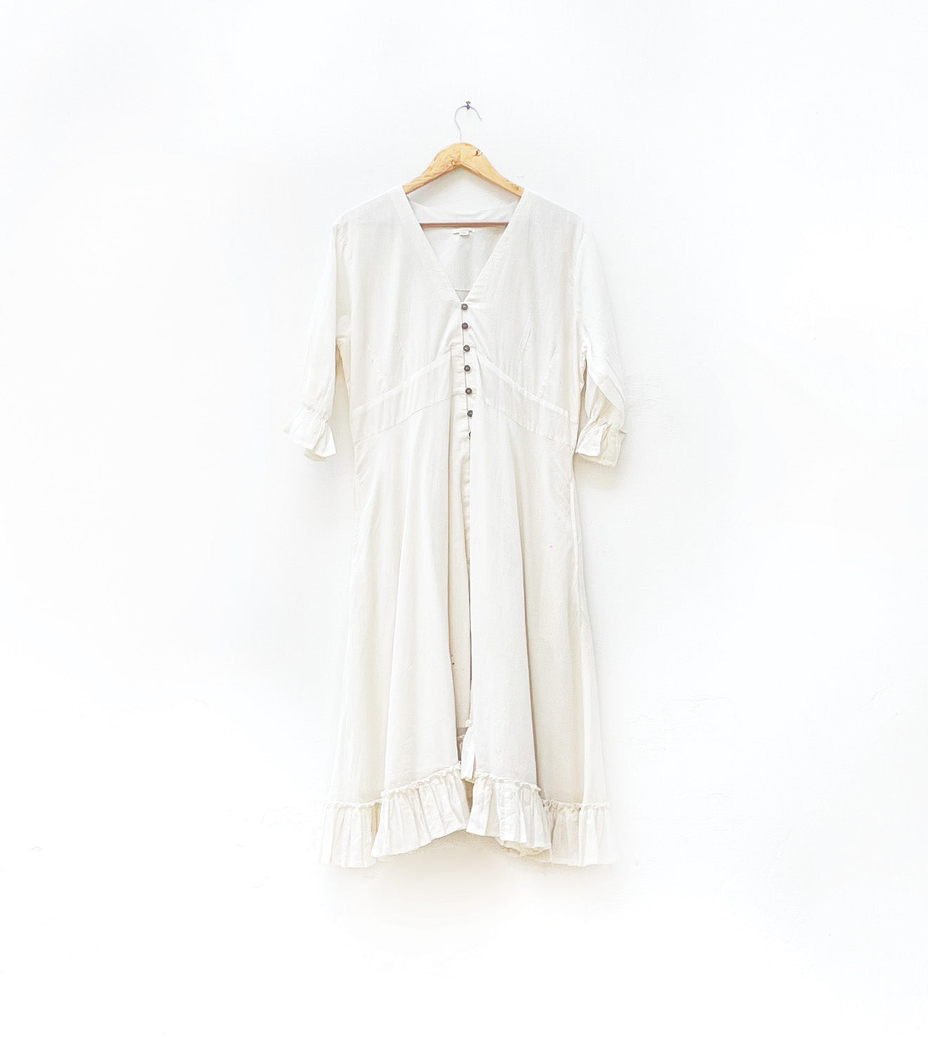 Eggshell dress