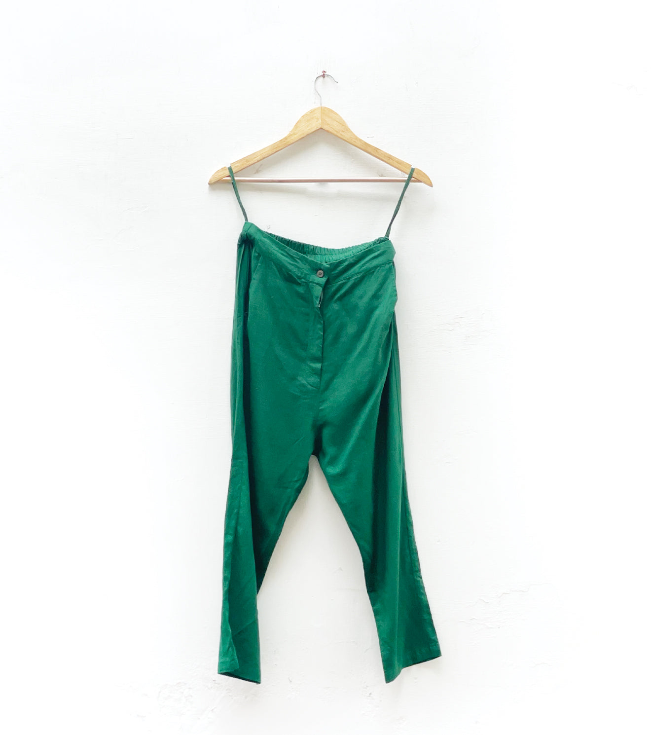 Emerald Cotton Pants