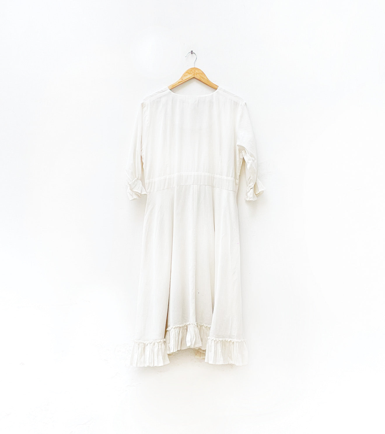 Eggshell dress