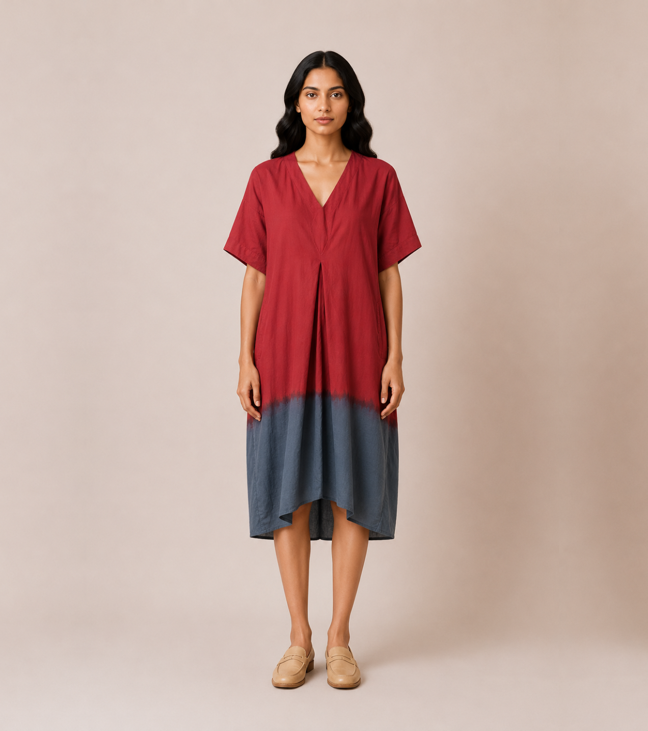 Crimson Smoke Dress