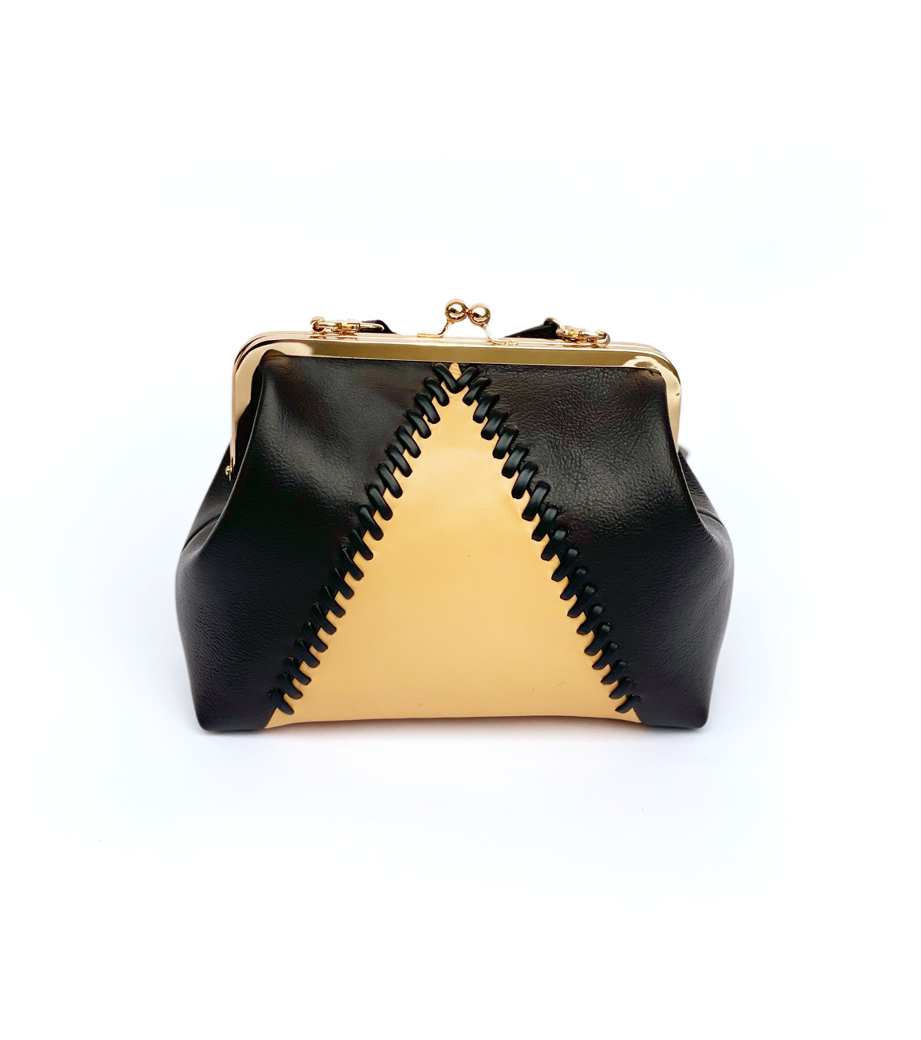 Honeybunch Leather clutch