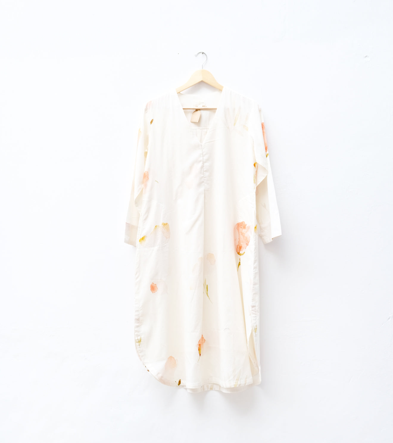 Petal Drift Shirt Dress