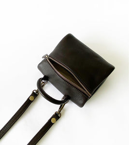 Coco brown crossbody bag - Khara Kapas