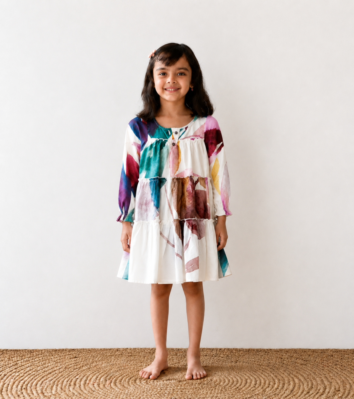 Floral Cascade Frock