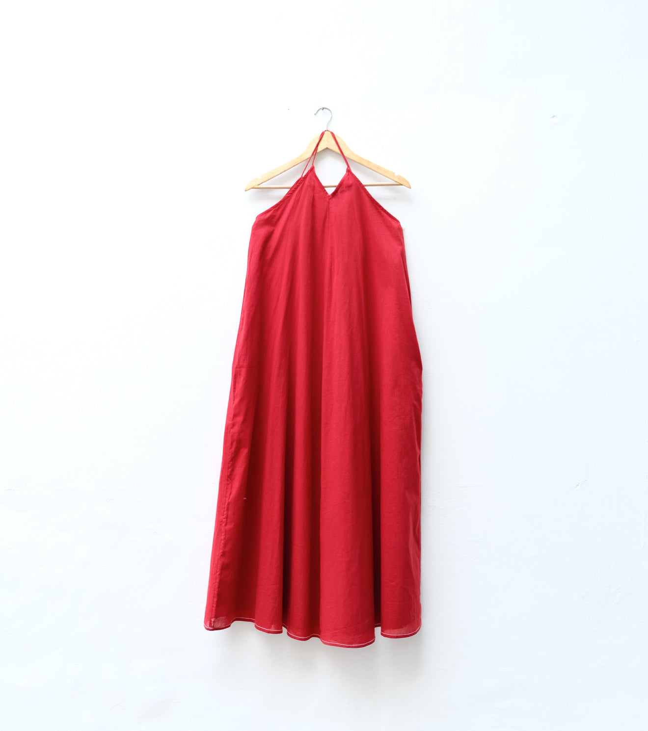Red Courtyard Slip Dress