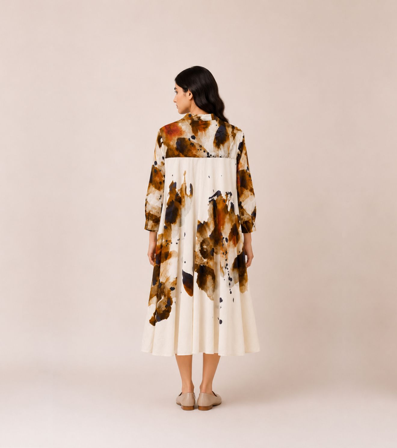 Umber Bloom Dress