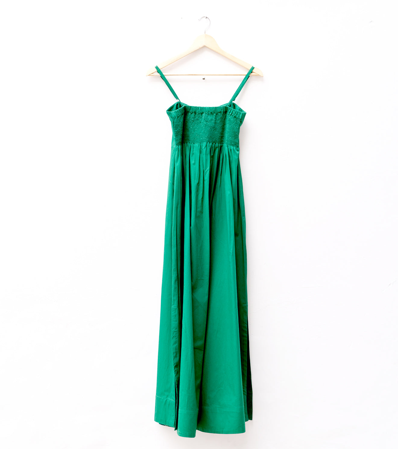 Poplin Verde Dress
