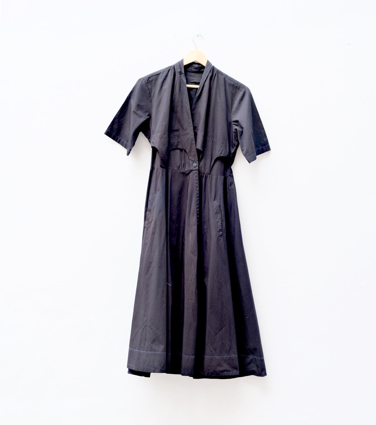 Black Mist Wrap Dress