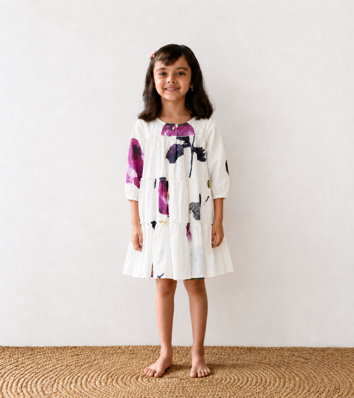 Violet Sketch Frock