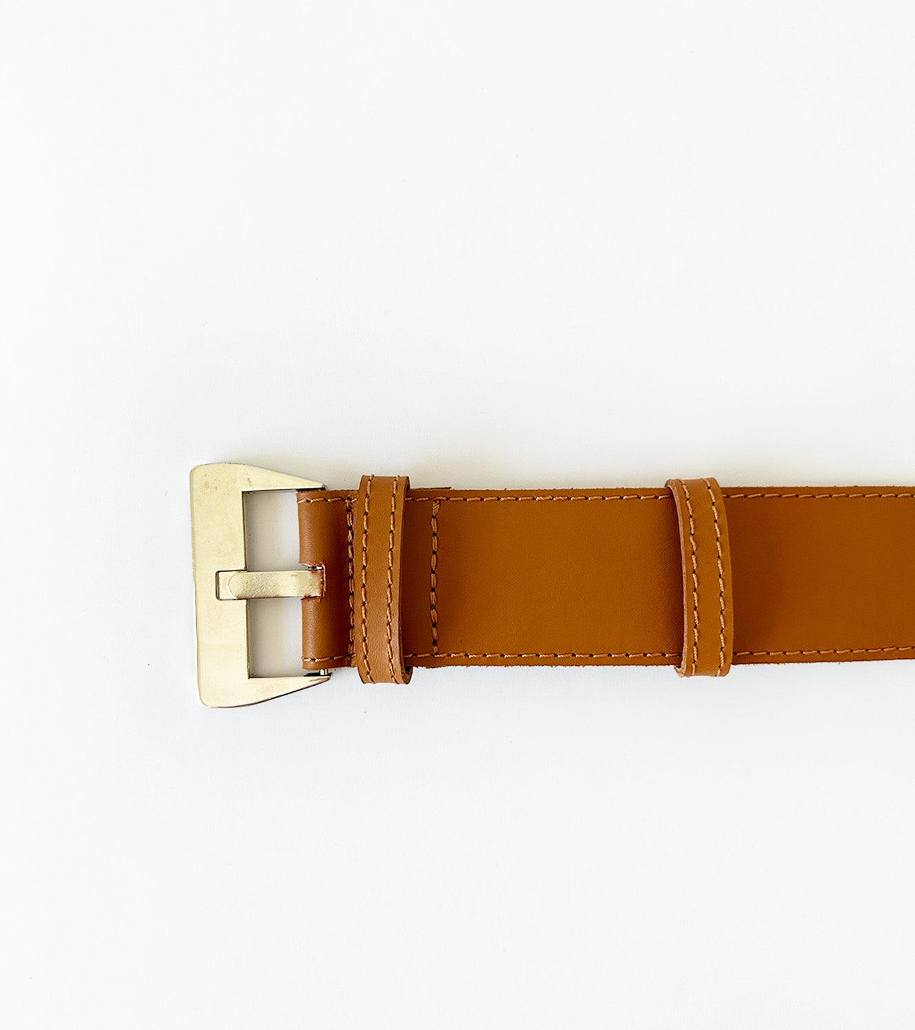 Wren leather belt - Khara Kapas