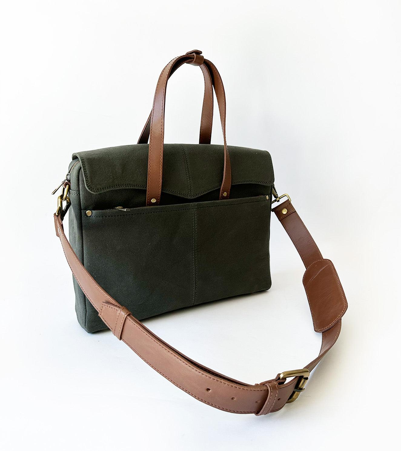 Ivy briefcase - Khara Kapas