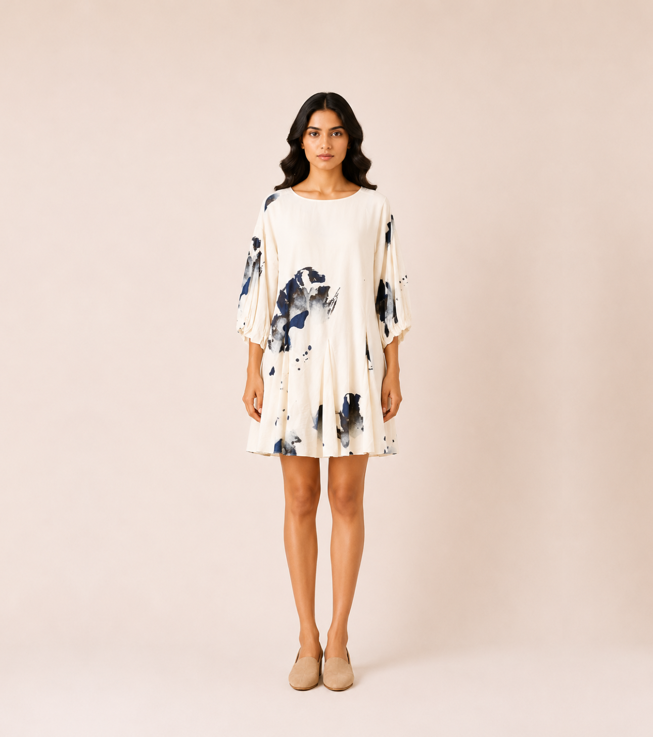 Mono Bloom Dress