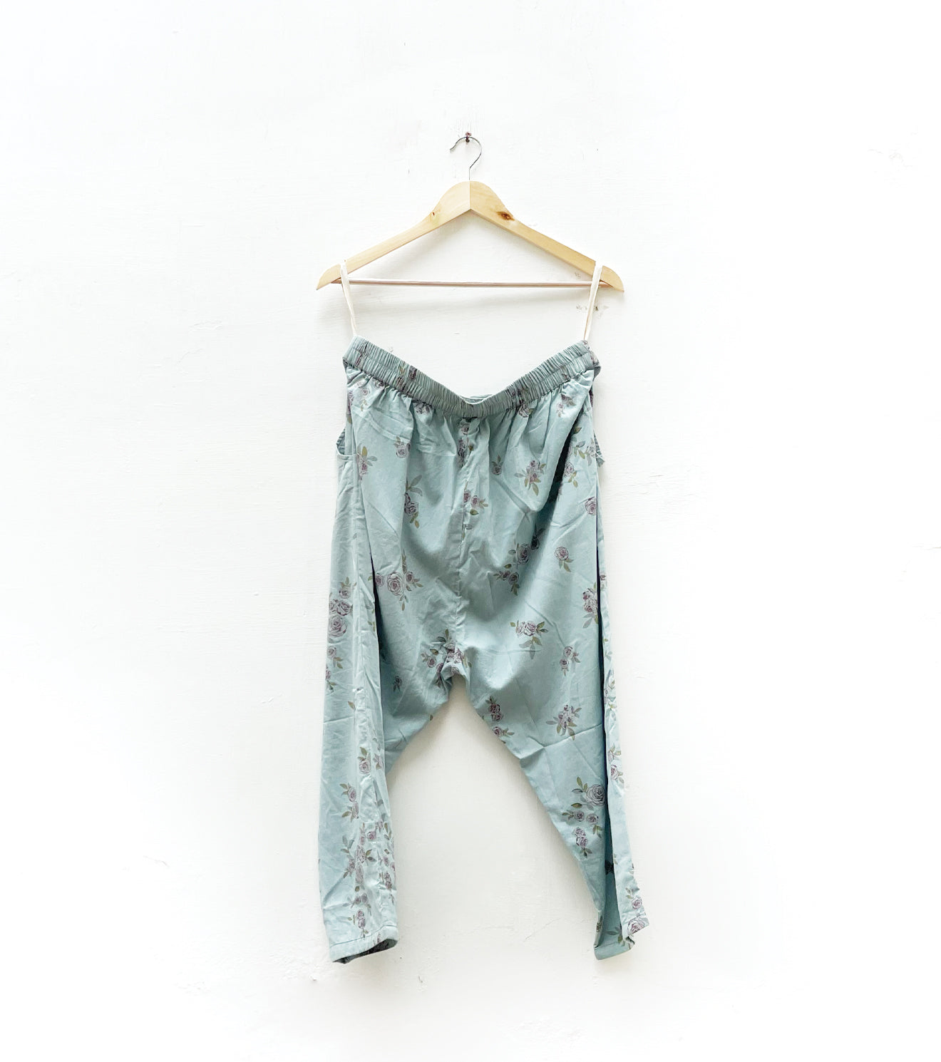 Pale Blue Rose Pants