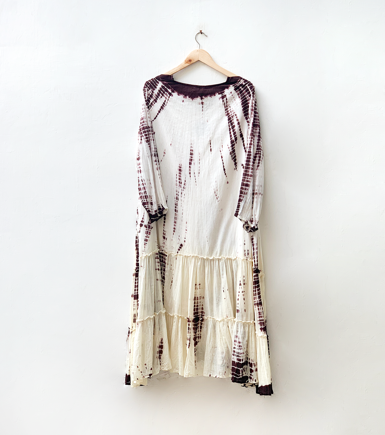 Cocoa Cream Spiral Dress
