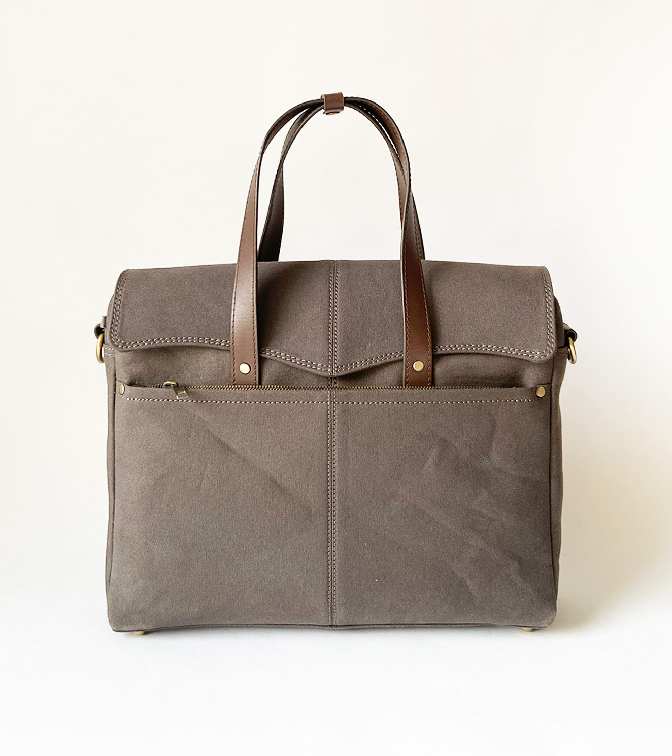 Charcoal briefcase