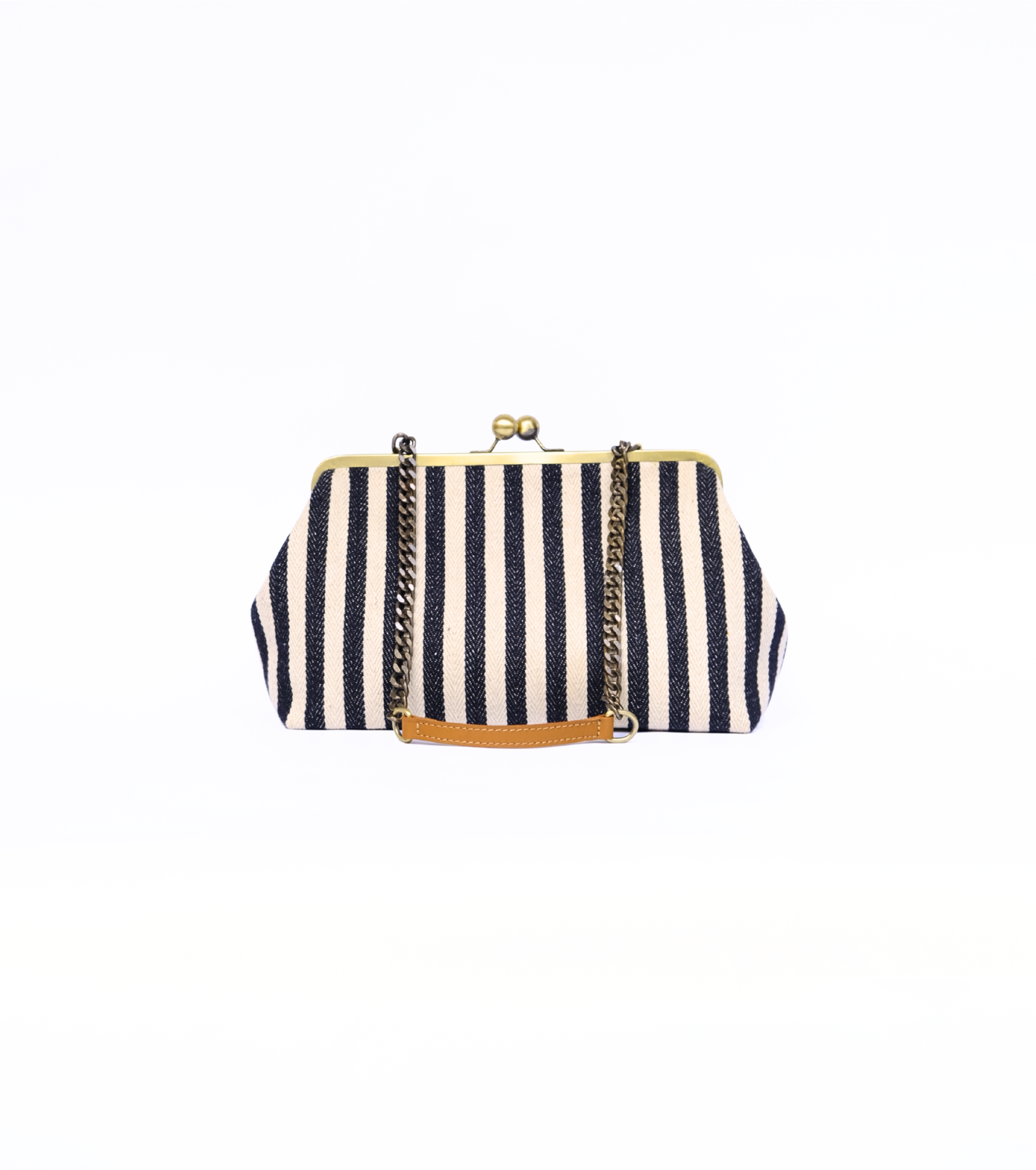 Ink Stripe Clutch