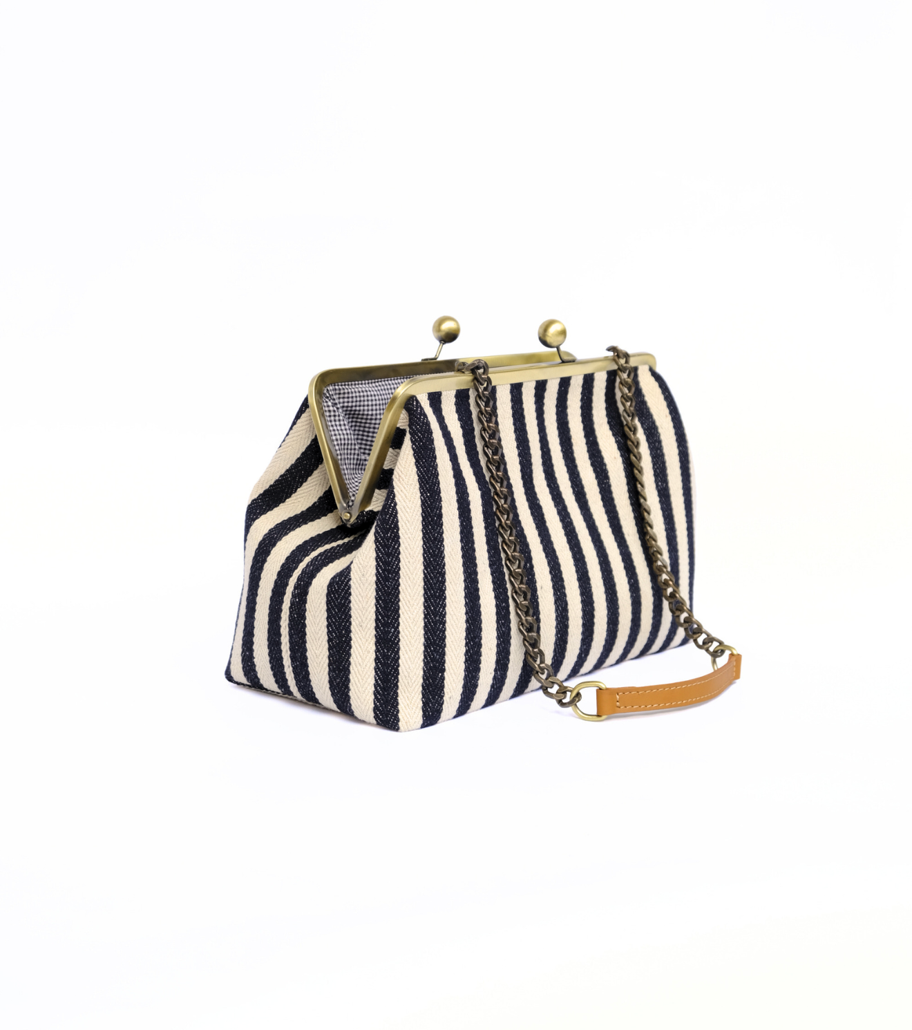 Ink Stripe Clutch