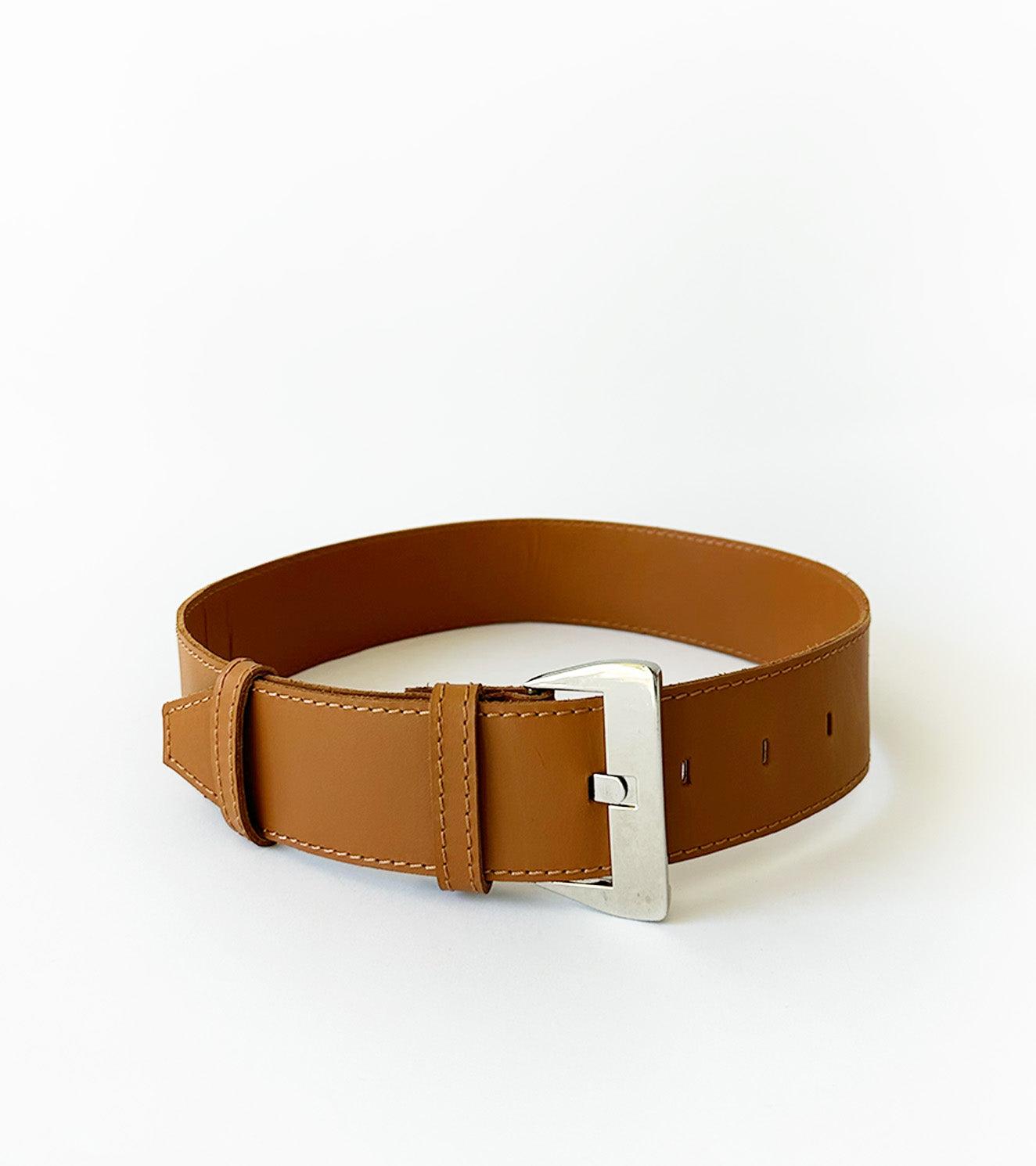 Wren leather belt - Khara Kapas