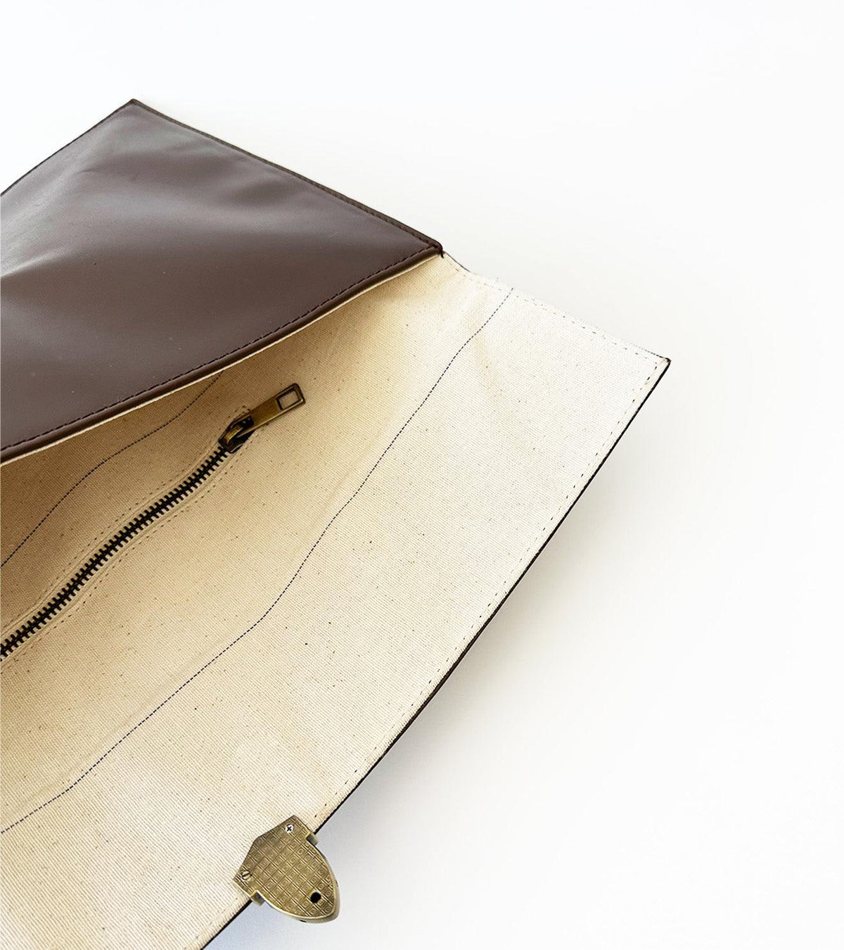 Tan envelope bag - Khara Kapas