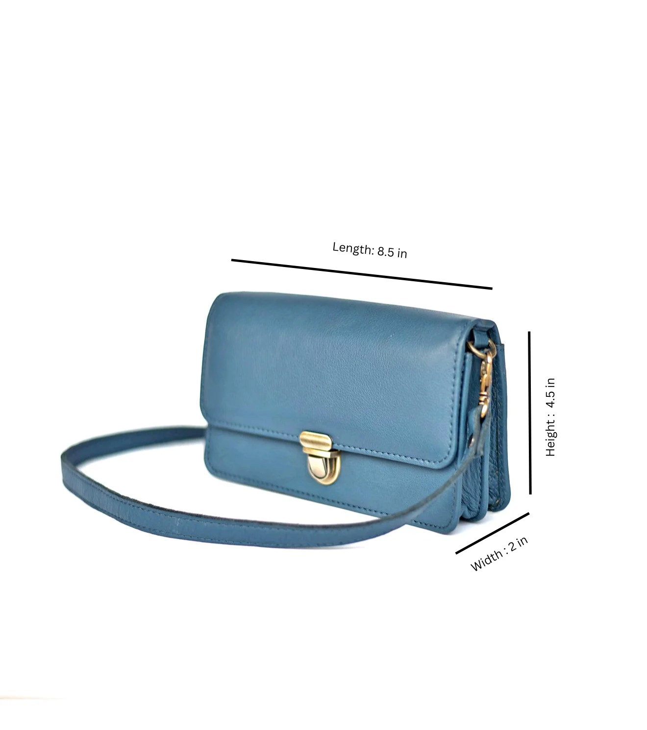 Midnight Maven crossbody wallet