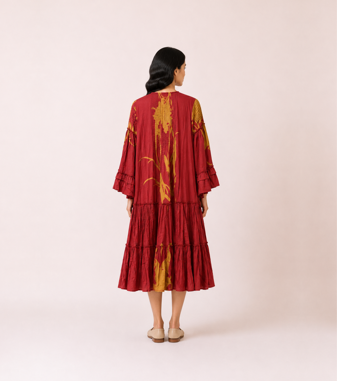 Palm Tier Dress