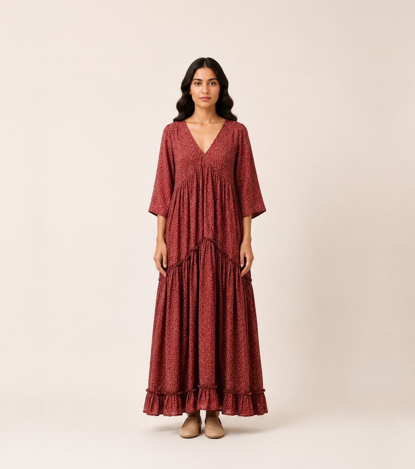 Rust Waltz Dress