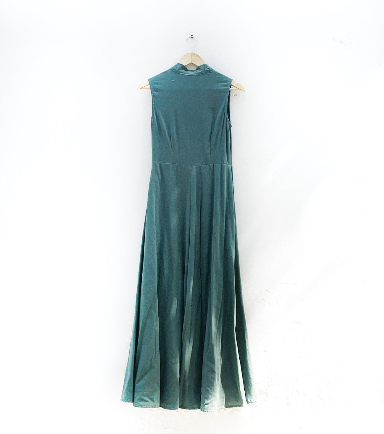 Green Sleeveless dress