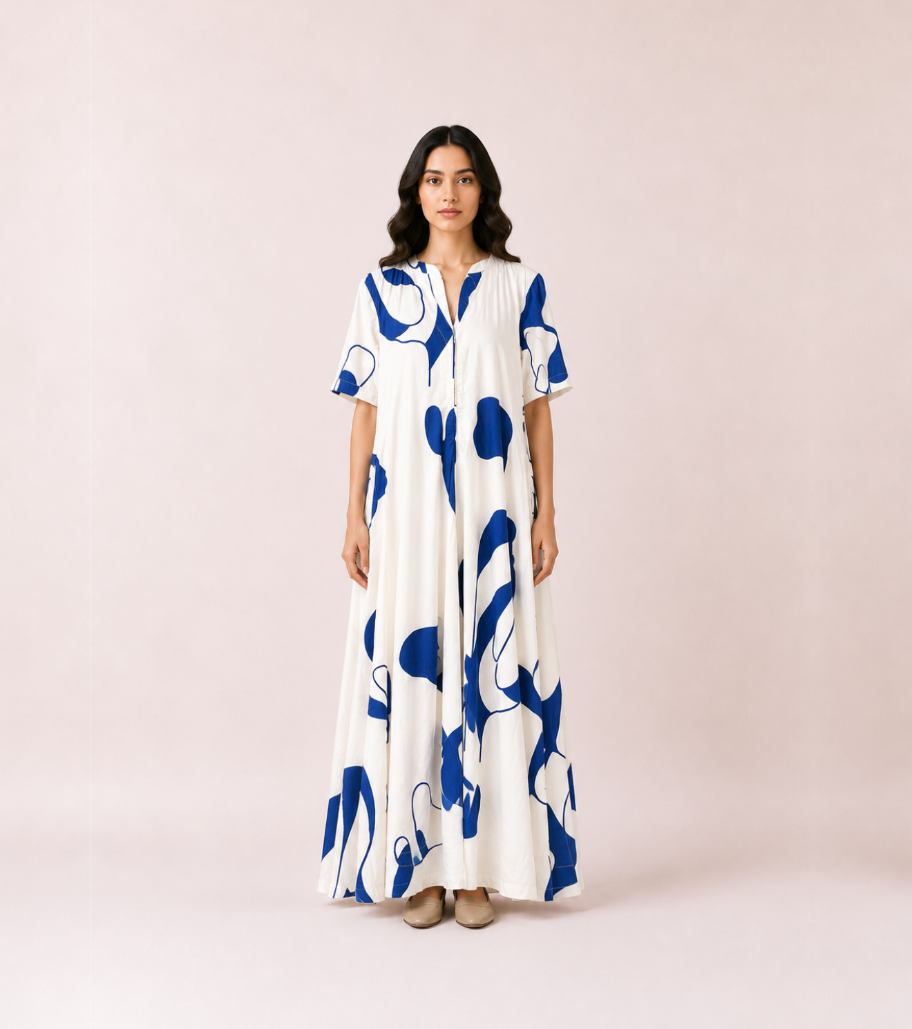 Pixel Flow Dress