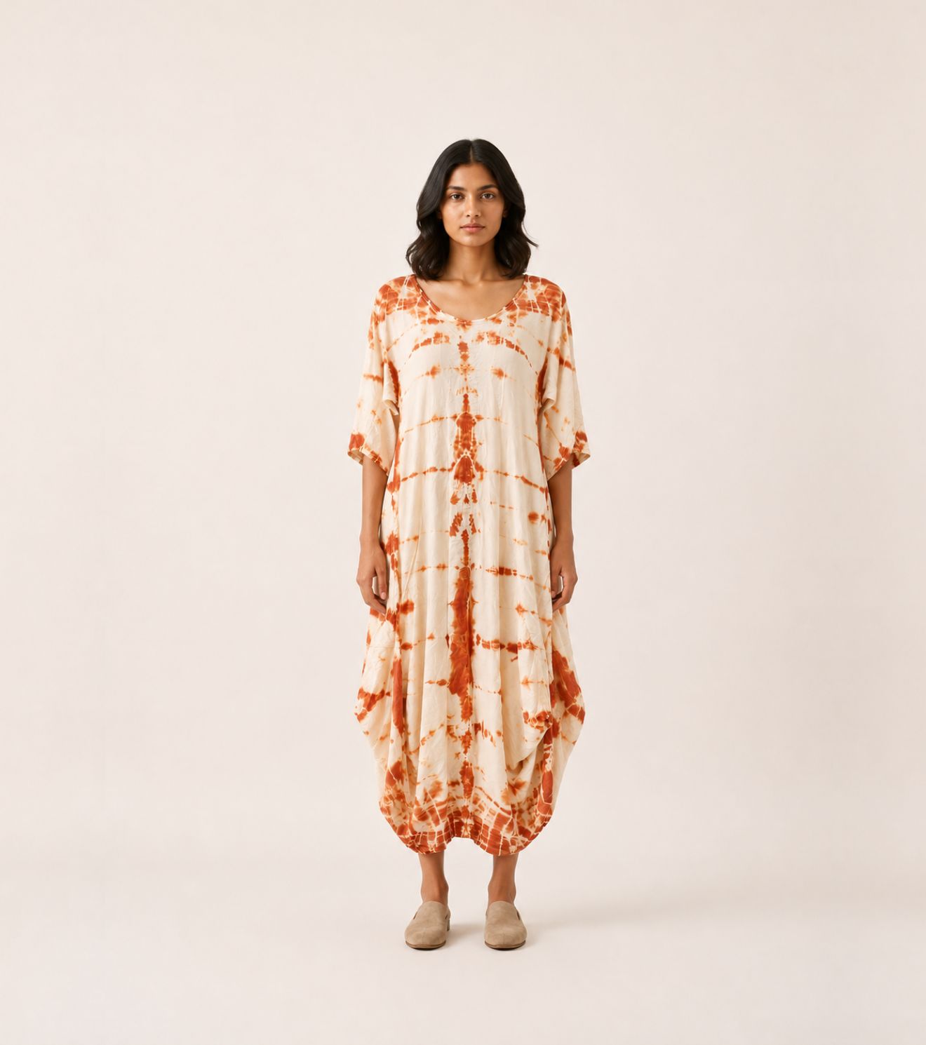 Sienna Shibori Jhabla