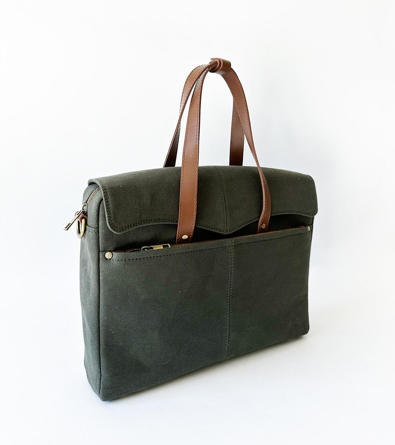Ivy briefcase - Khara Kapas