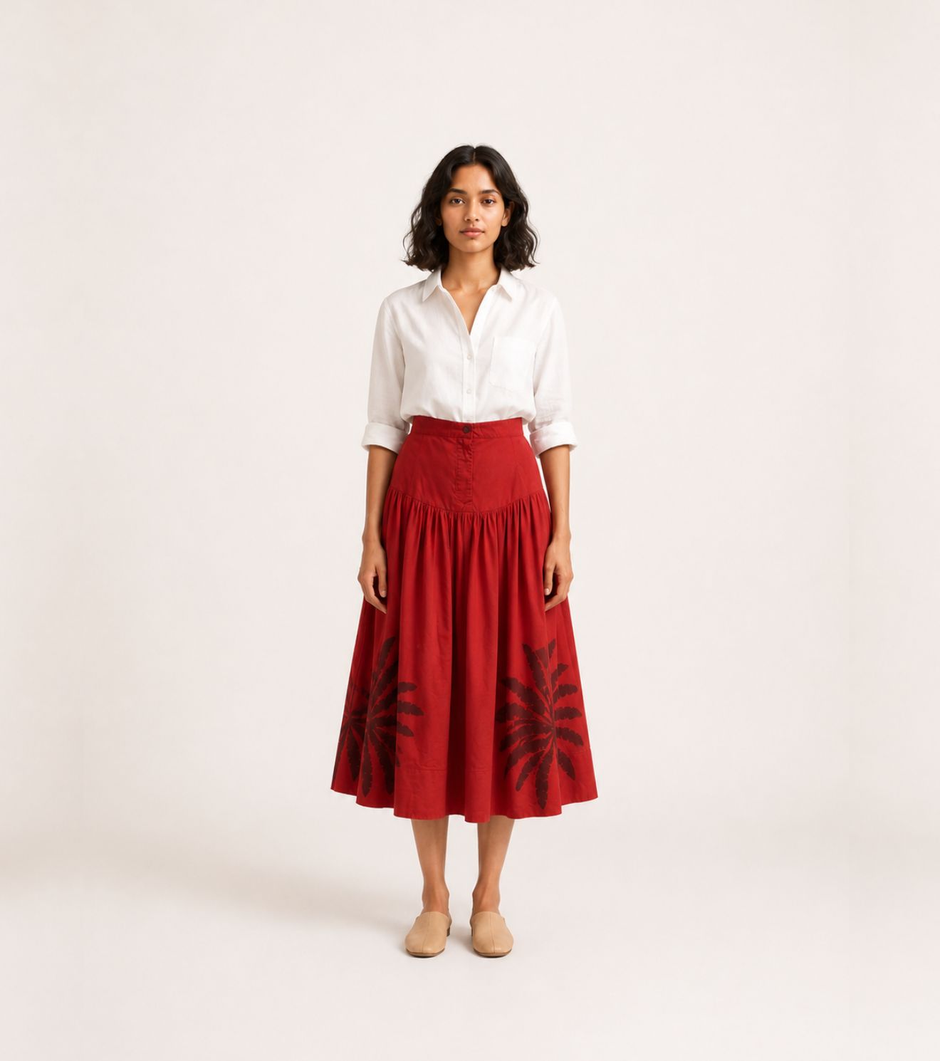 Crimson Grove Dress