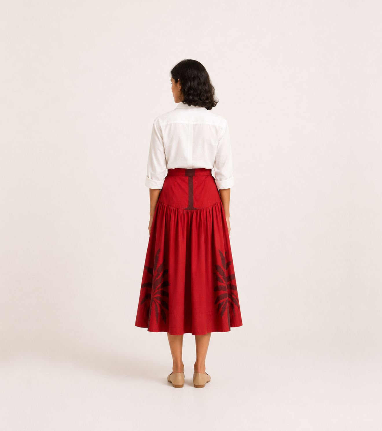 Crimson Grove Dress