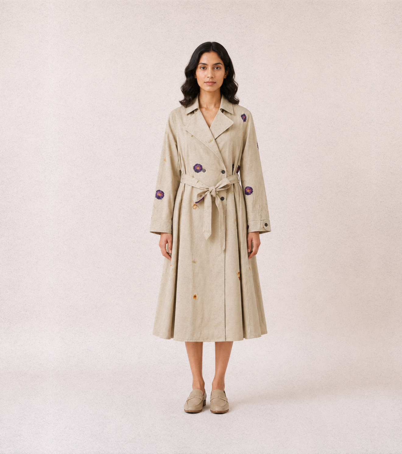 Wildflower Trench Dress
