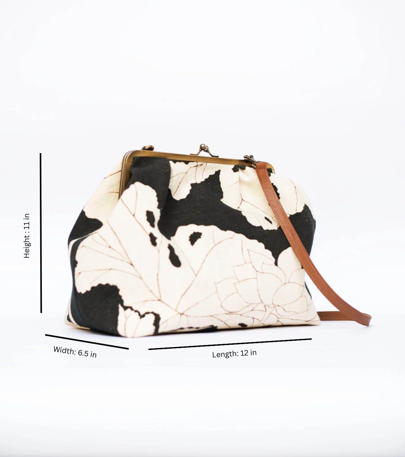 Ivory Field Clutch