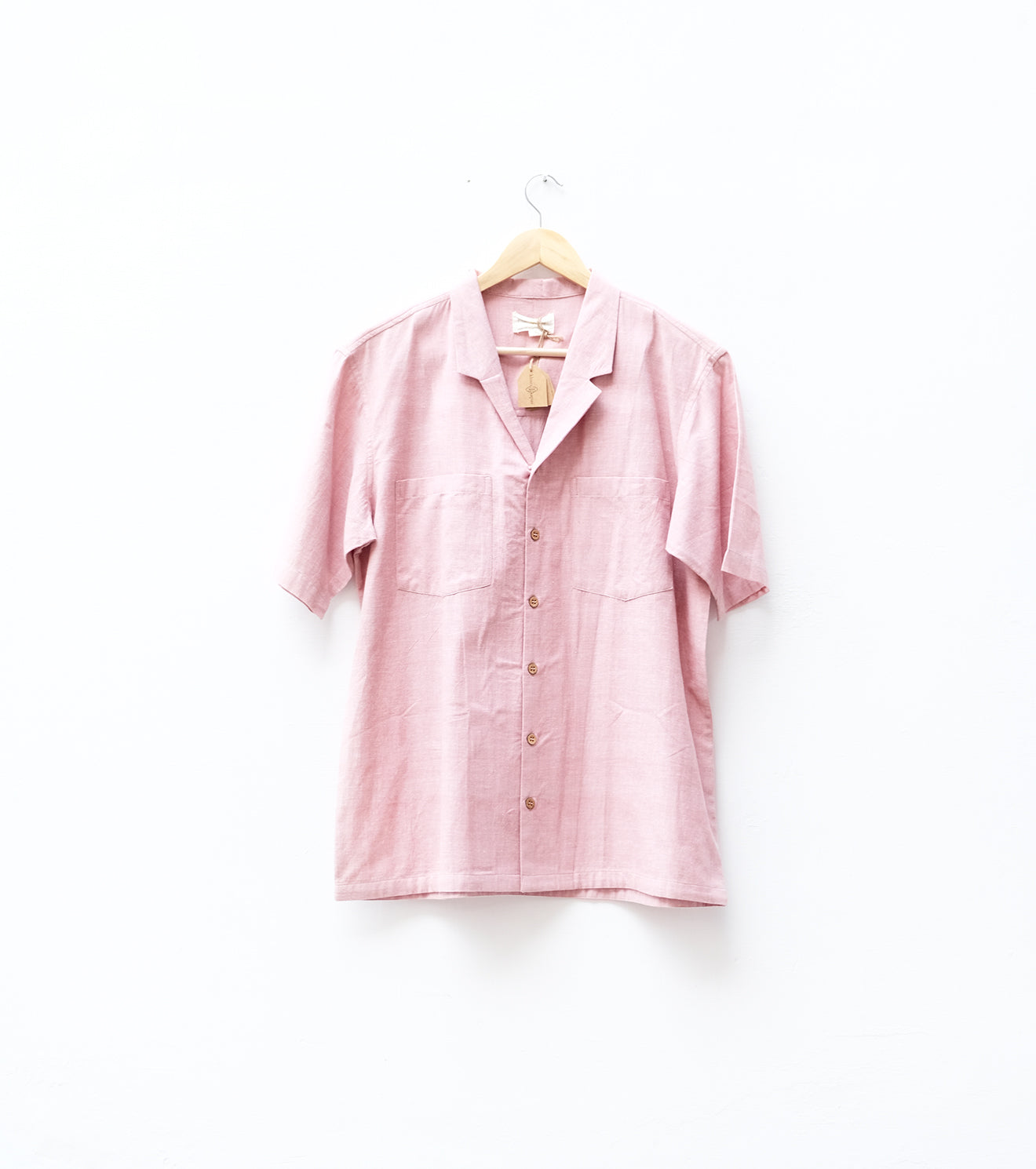 Blush Breeze Linen Shirt