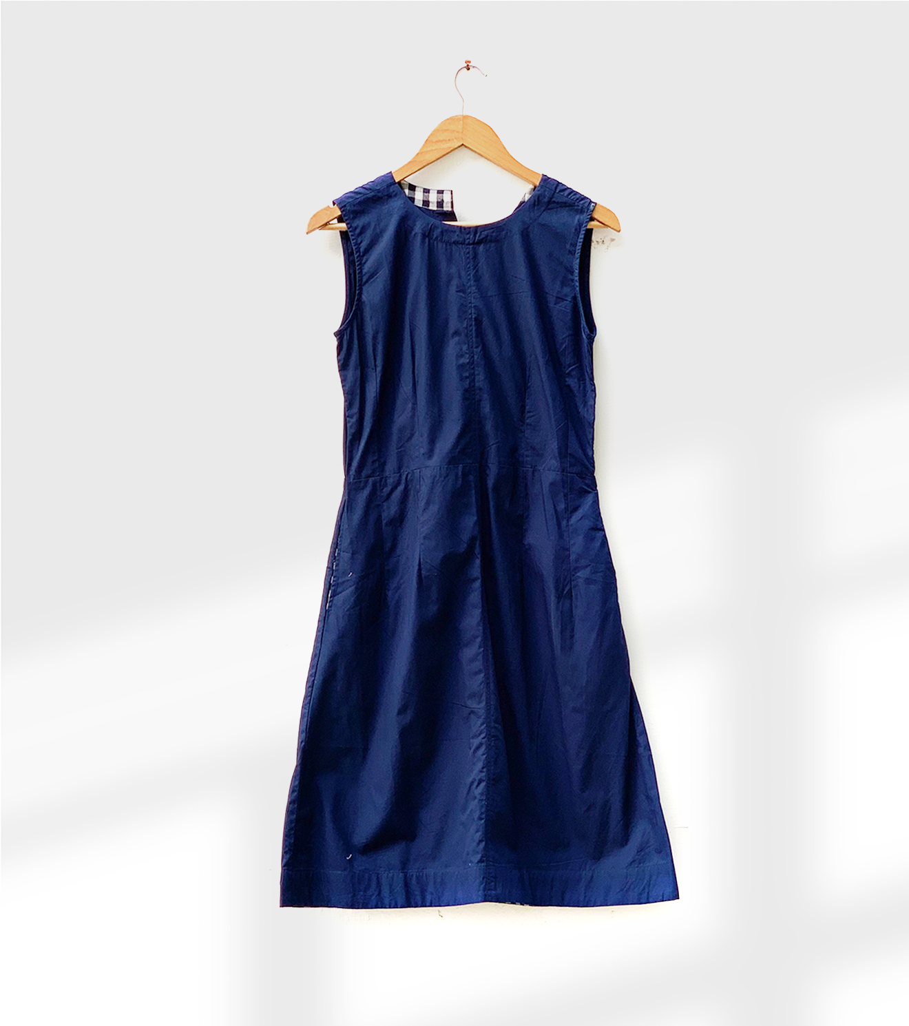 Indigo Fold Dress