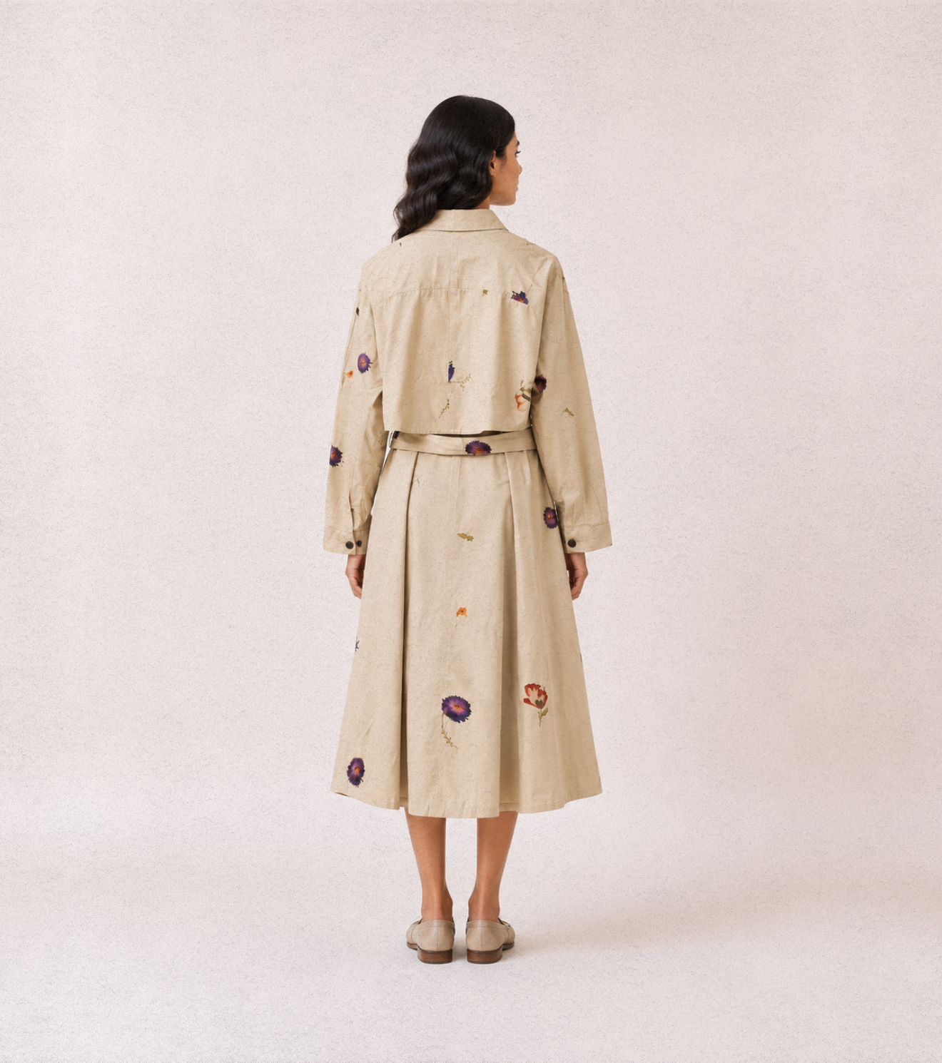 Wildflower Trench Dress