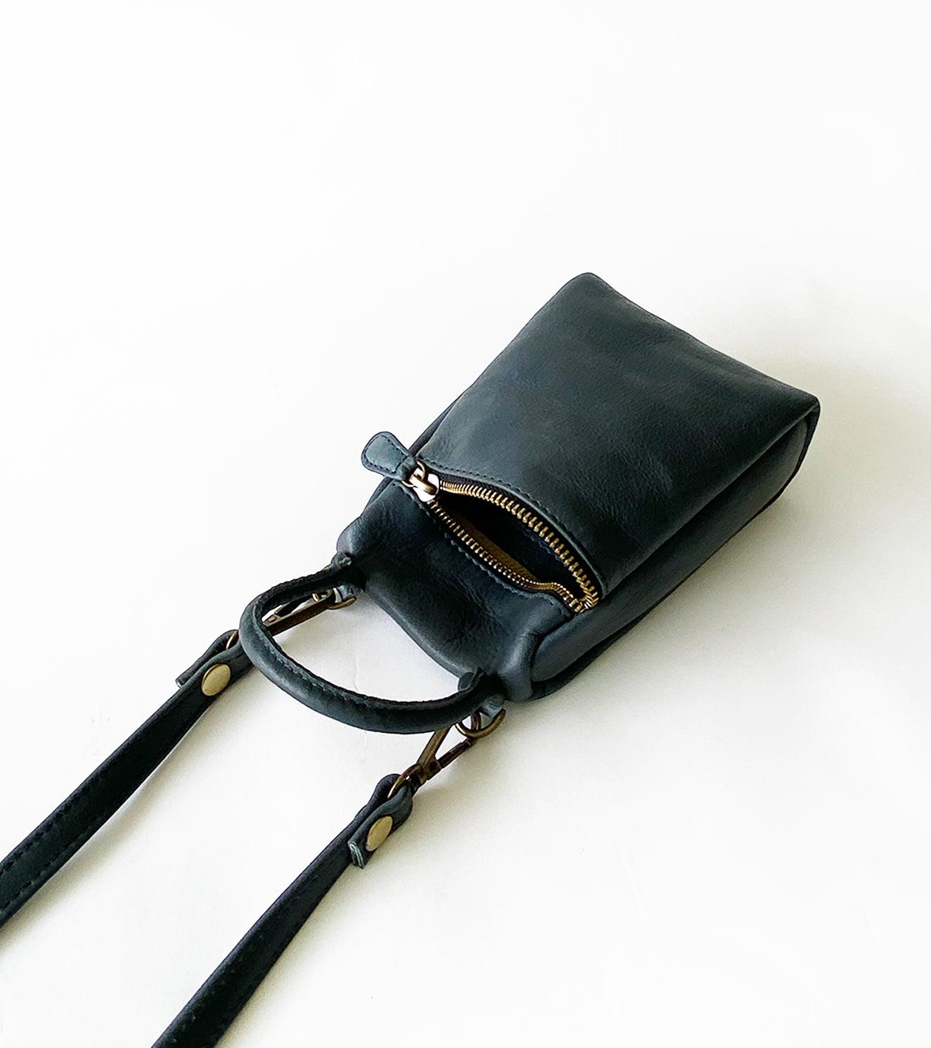 Blue teal crossbody bag - Khara Kapas