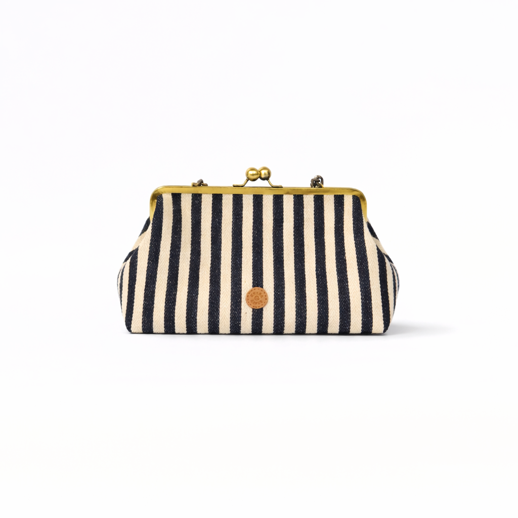 Ink Stripe Clutch
