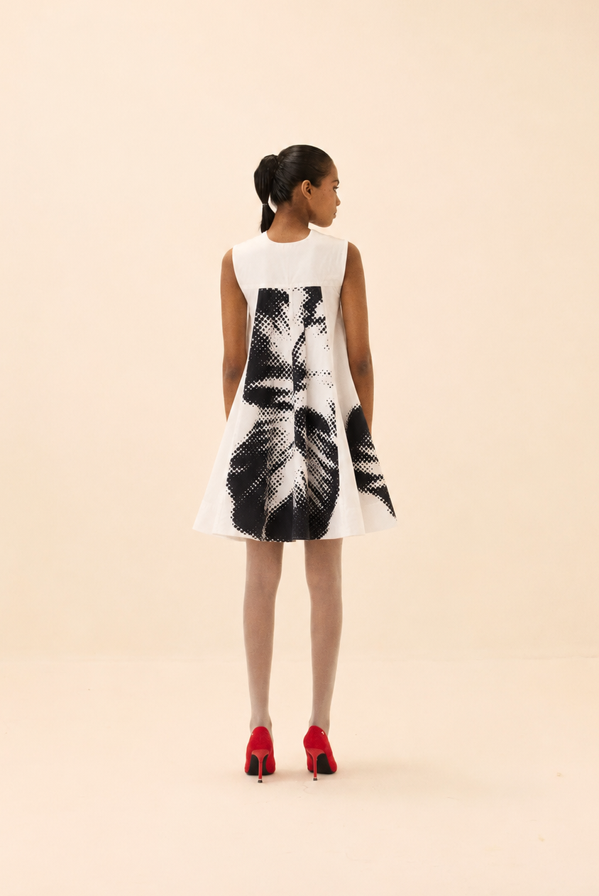 Ice Petunia Dress