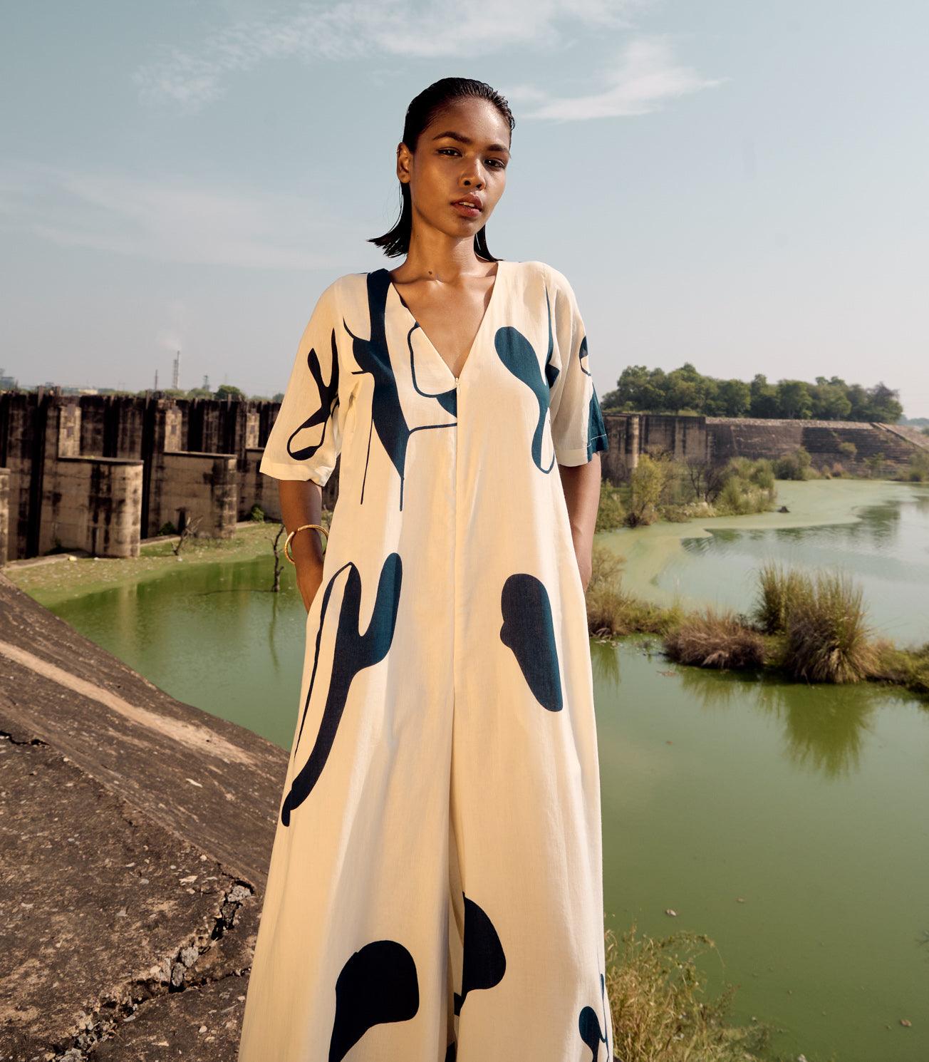 Bluebird jumpsuit | Relove - Khara Kapas