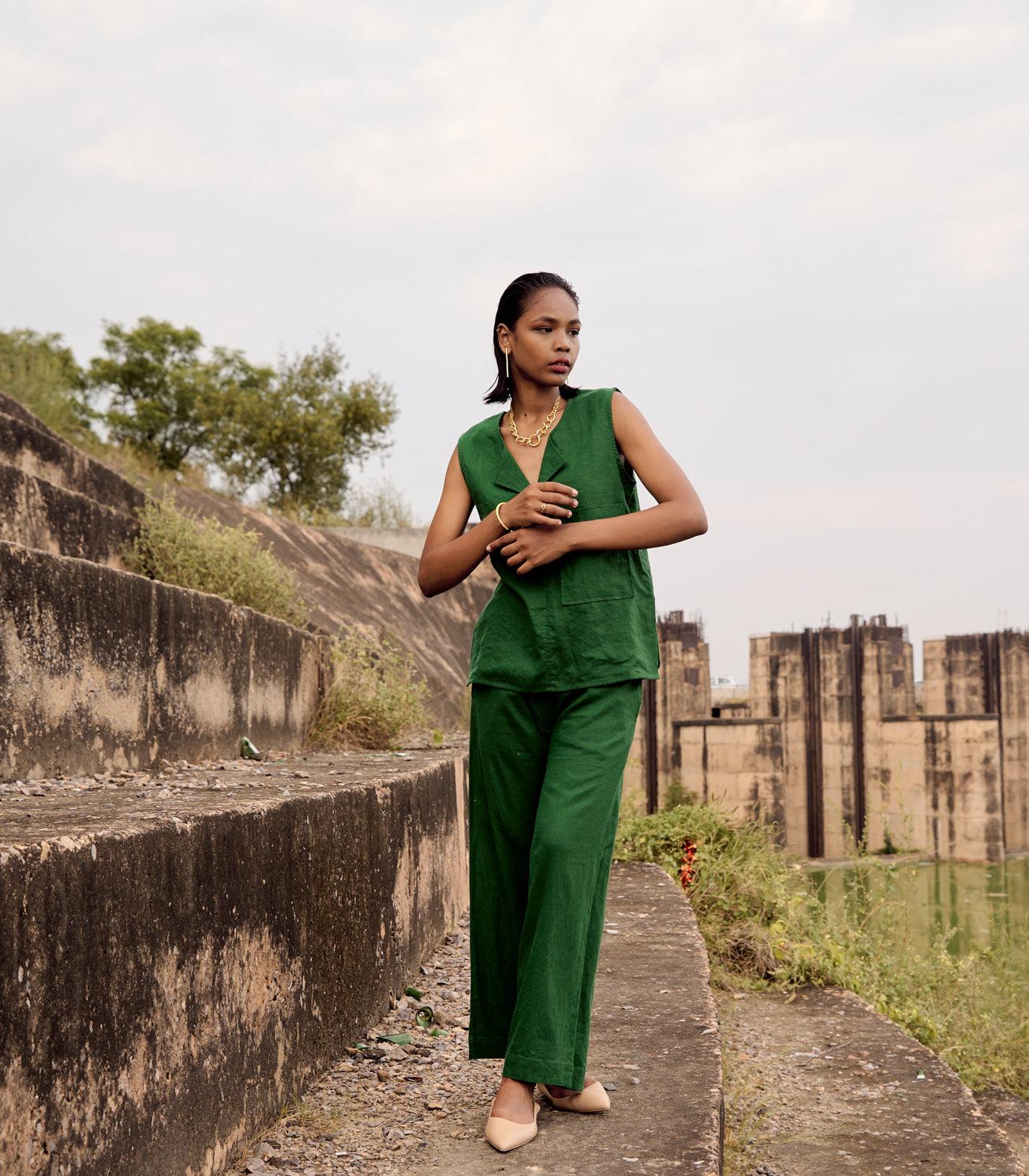 Pine co-ord set - Khara Kapas