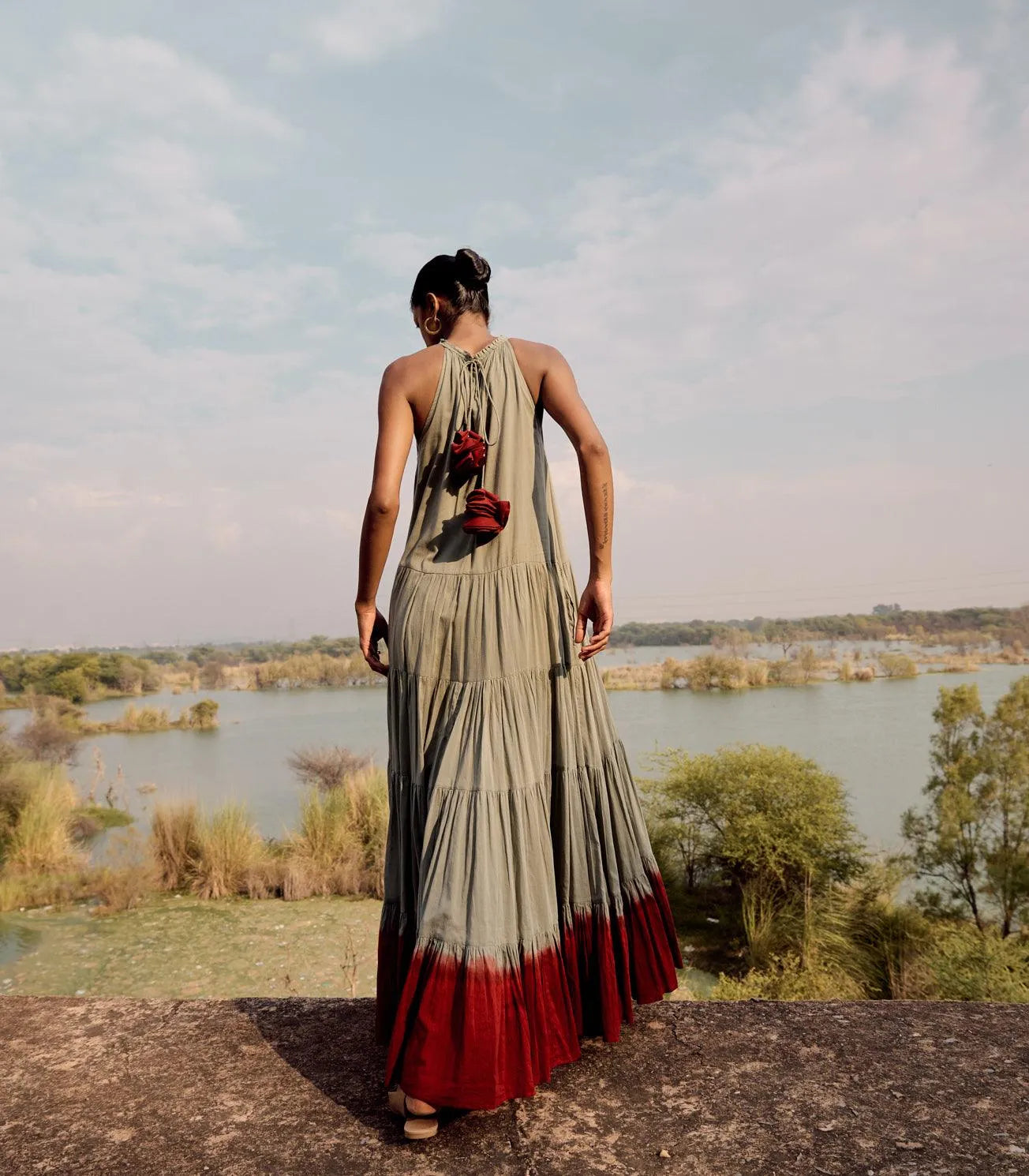 Tesia maxi dress - Khara Kapas