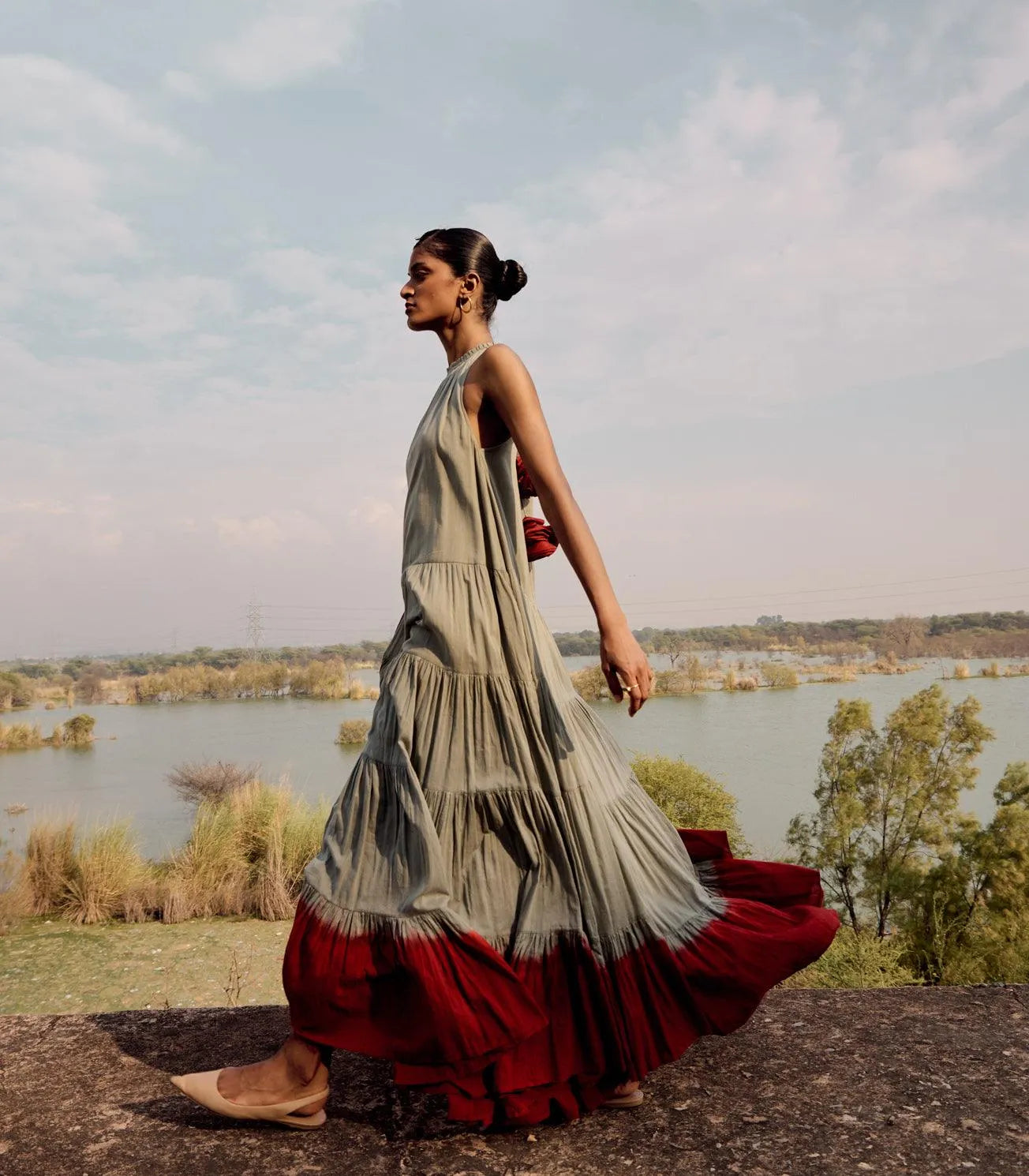 Tesia maxi dress - Khara Kapas