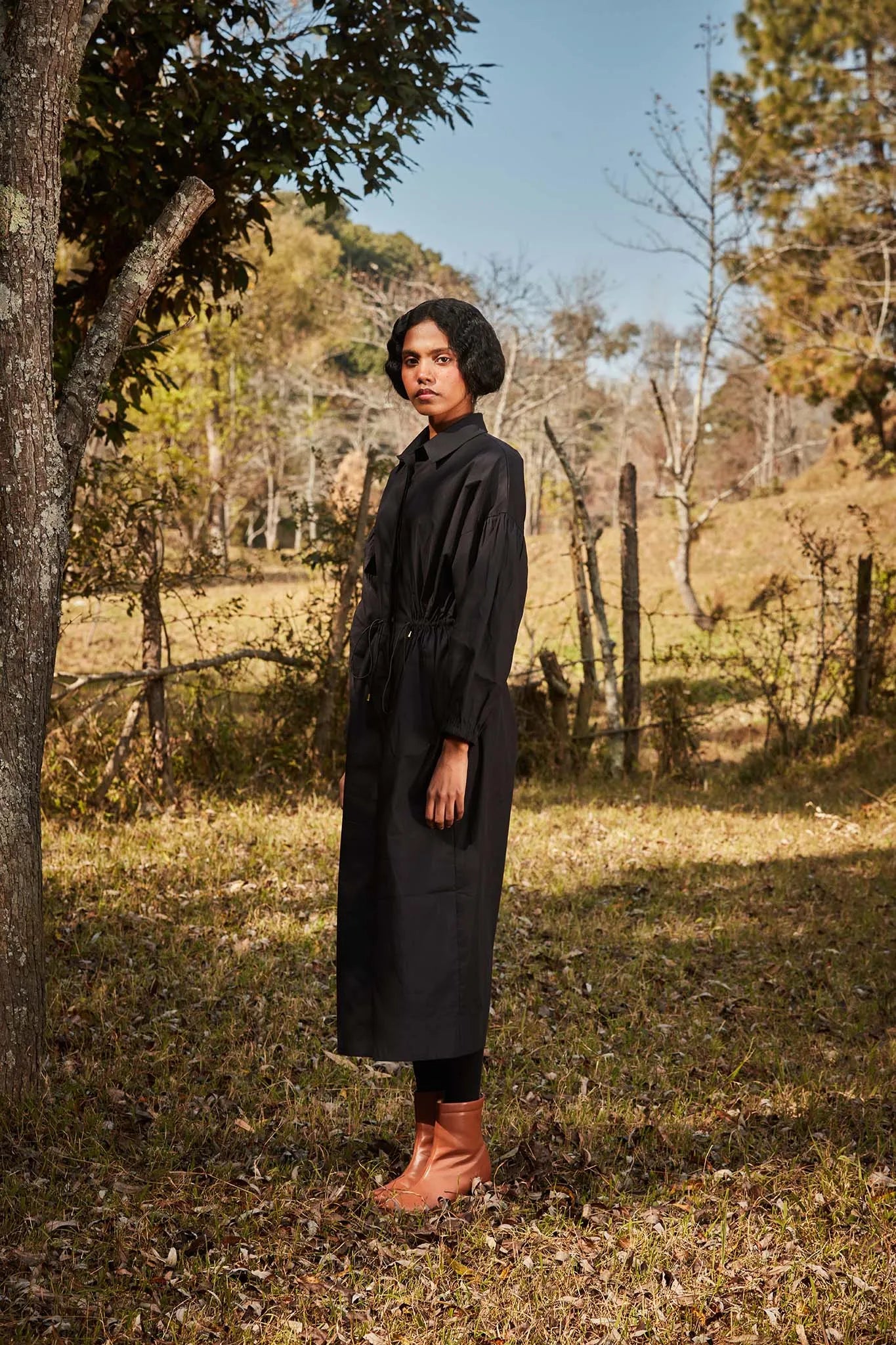 Raven Parkha Dress - Khara Kapas