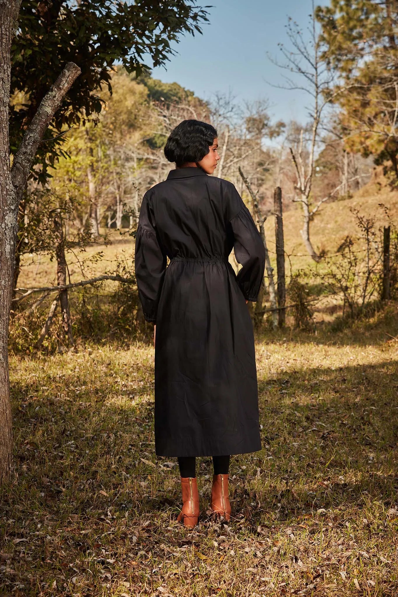 Raven Parkha Dress - Khara Kapas