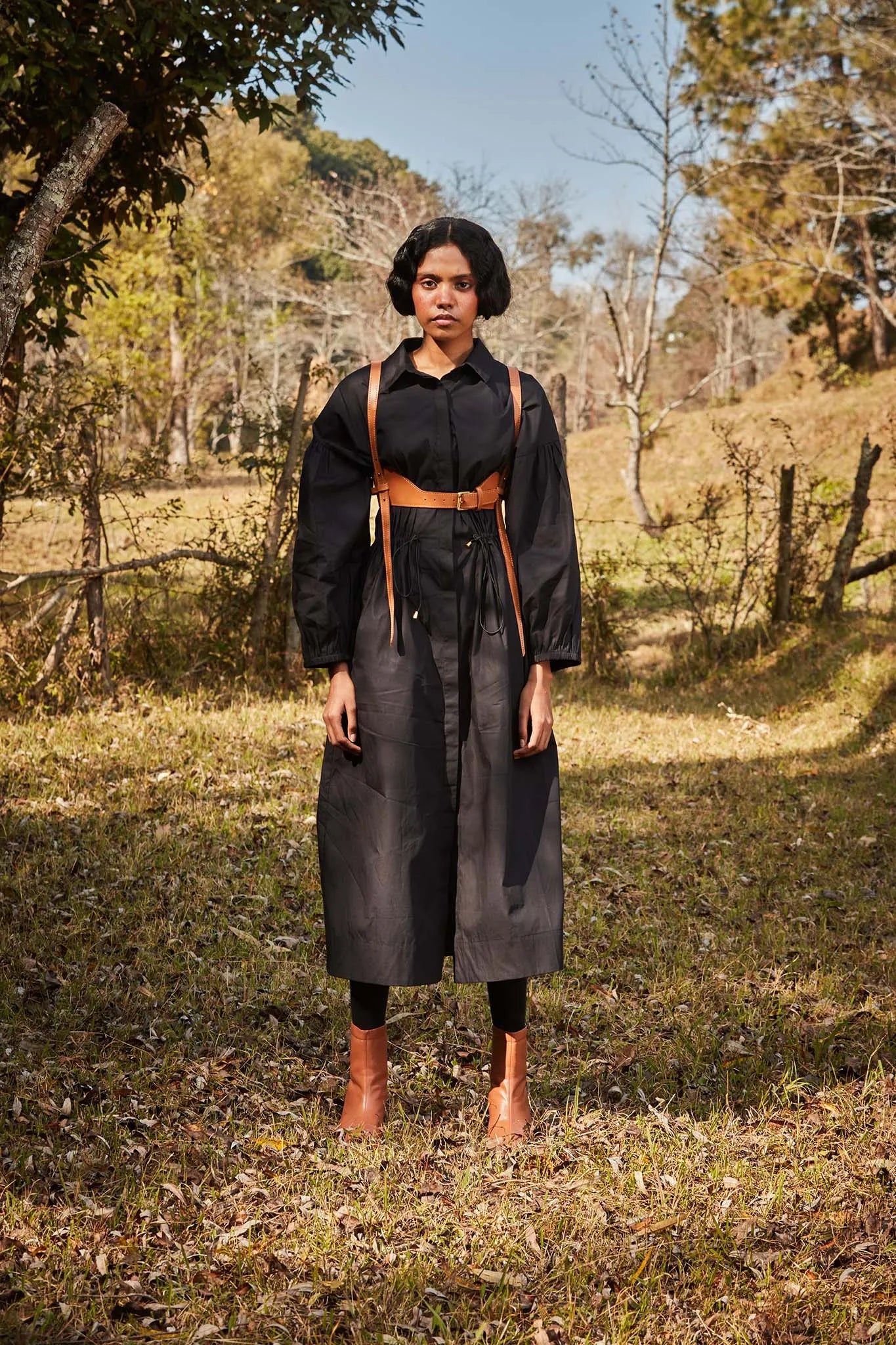 Raven Parkha Dress - Khara Kapas